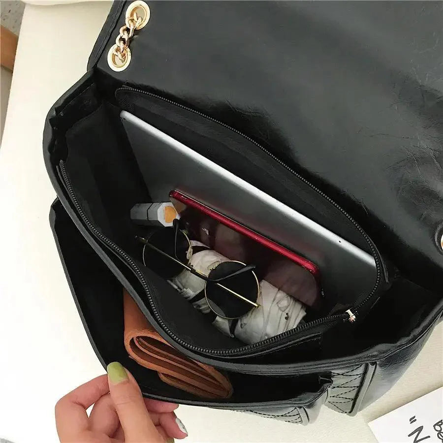 High Quality Pu Leather Bags For Women And Girls Elegant Large Capacity Female Handbags. Shoulder Bag, Crossbody Bag For Females Stevvex