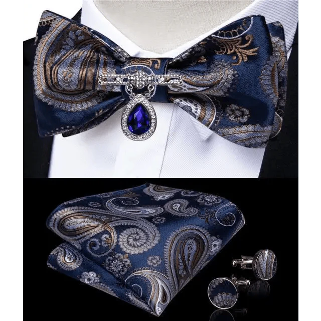 Luxury Pink Solid Men Bow Tie Silk Business Wedding Elegant Bowtie For Men Unique Desing For Every Occasion Stevvex