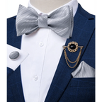 Luxury Pink Solid Men Bow Tie Silk Business Wedding Elegant Bowtie For Men Unique Desing For Every Occasion Stevvex