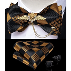 Luxury Pink Solid Men Bow Tie Silk Business Wedding Elegant Bowtie For Men Unique Desing For Every Occasion Stevvex