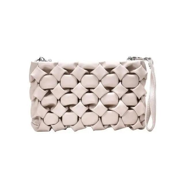 Luxury Purses Handbags Clutches And Shoulder Bags For Women And Girls Designer Leather Crossbody Metal Chain Bag Stevvex