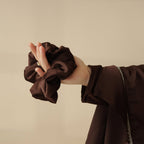 Luxury Satin Abaya With Diamond Tassels Belt,  6-Piece Set (MOA041) - SJB-DIAMOND ELITES
