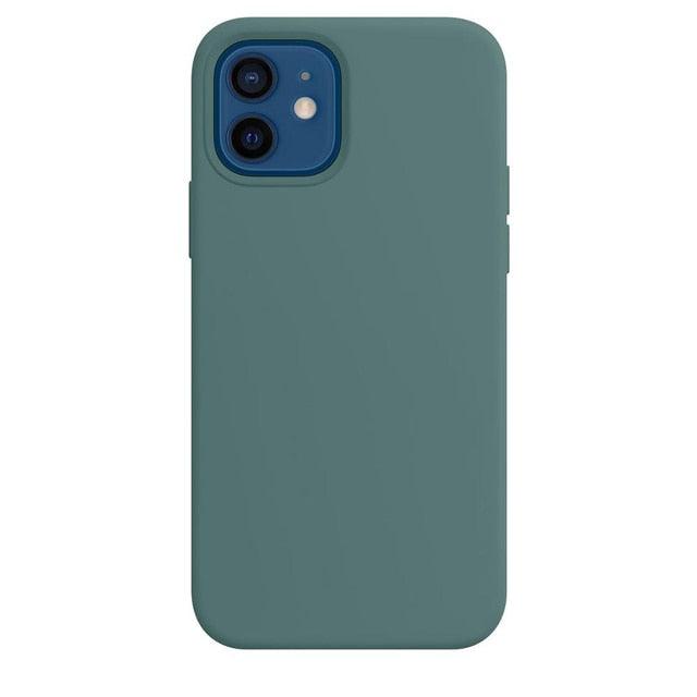 Luxury Silicone Case For iPhone 13 14 Pro Max Case For iPhone 13 Mini 13 14 Pro Cover Mobile Phone Case Silicone Back Cover For iPhone Anti-Scratch Slim iPhone Case For Women And Men Stevvex
