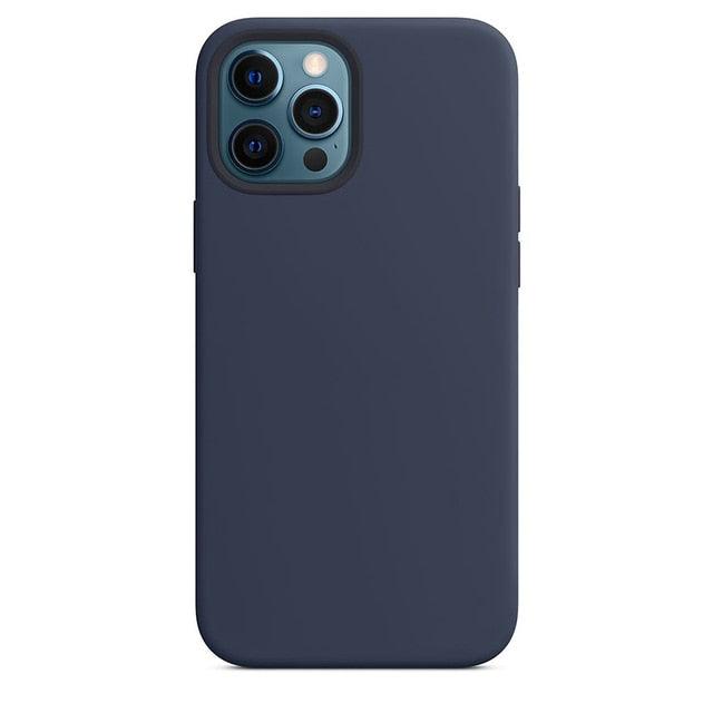 Luxury Silicone Case For iPhone 13 14 Pro Max Case For iPhone 13 Mini 13 14 Pro Cover Mobile Phone Case Silicone Back Cover For iPhone Anti-Scratch Slim iPhone Case For Women And Men Stevvex