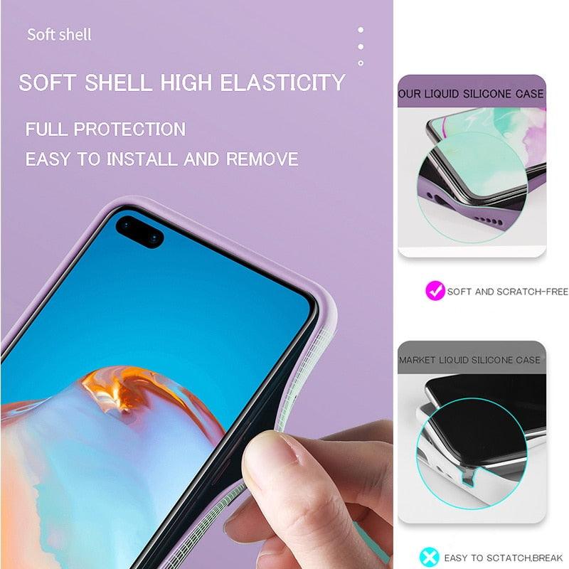 Luxury Silicone Case For iPhone 13 14 Pro Max Case For iPhone 13 Mini 13 14 Pro Cover Mobile Phone Case Silicone Back Cover For iPhone Anti-Scratch Slim iPhone Case For Women And Men Stevvex