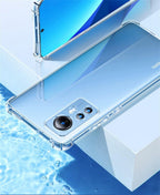 Luxury Silicone Cover For Clear Case Xiaomi Mi Redmi Note 11 Pro 7 8 9 10 9s 10s 11s Poco F3 M3 M4 X3 X4 Pro 12 11t 12x Shockproof Thin Soft Transparent Protective Case Flexible Transparent Mobile Phone Case Stevvex