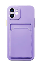 Luxury Silicone Phone Case for iphone 13 Pro Max 12 11 X XS XR Card Holder Wallet Soft Cover Cute Back Storage Stylish Silicone Case Smartphone Case Stevvex