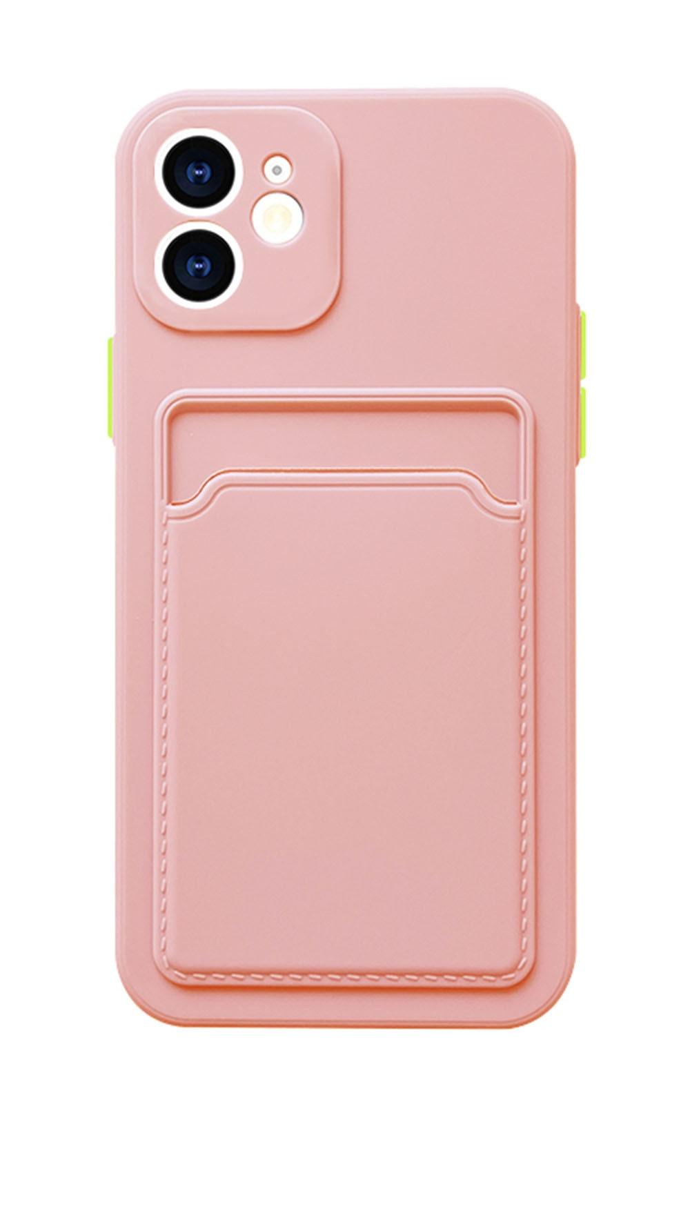 Luxury Silicone Phone Case for iphone 13 Pro Max 12 11 X XS XR Card Holder Wallet Soft Cover Cute Back Storage Stylish Silicone Case Smartphone Case Stevvex