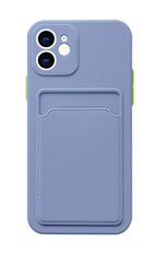 Luxury Silicone Phone Case for iphone 13 Pro Max 12 11 X XS XR Card Holder Wallet Soft Cover Cute Back Storage Stylish Silicone Case Smartphone Case Stevvex