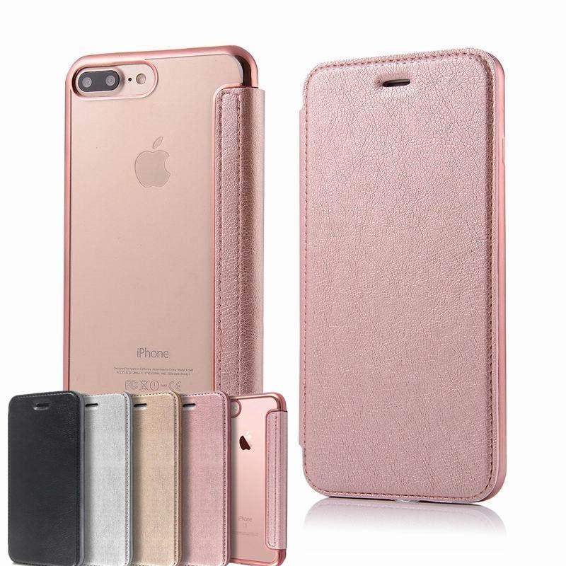 Luxury Slim Leather Wallet Flip Case For iPhone 14 Pro 13 12 Card Holder Cover Shock-Absorption Anti-Scratch Bumper Back Cover for New iPhone Stevvex