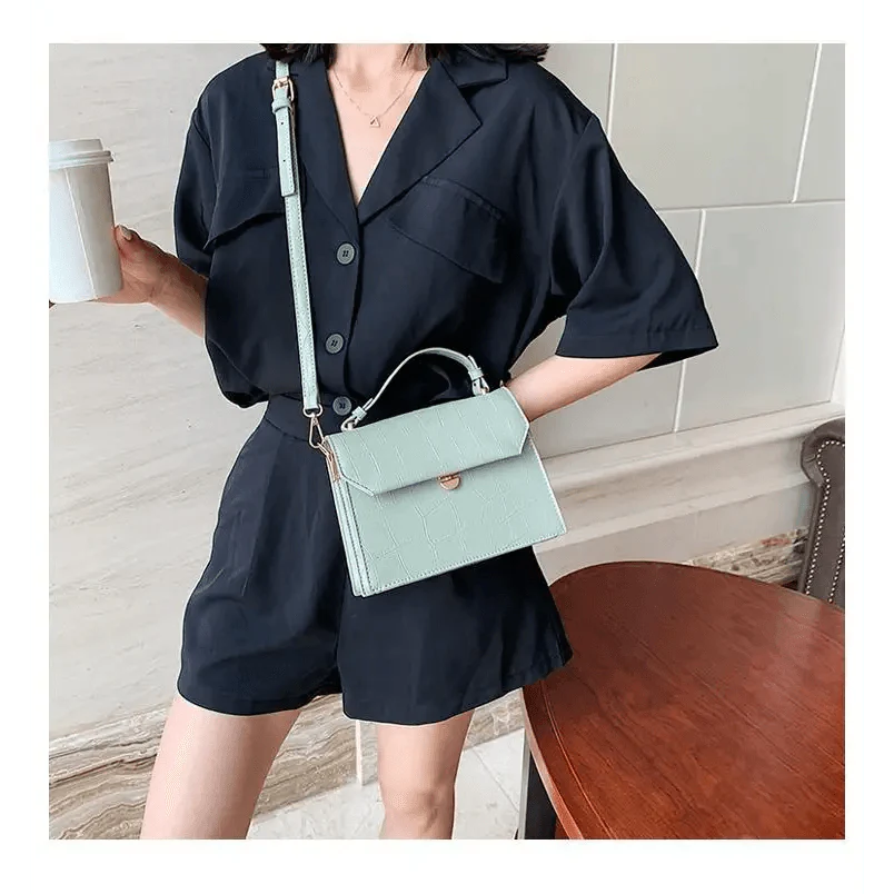 Luxury Snow White Crossbody Bags For Women And Girls Small PU Leather Handbag - Ladies Designer Evening Bags Stevvex