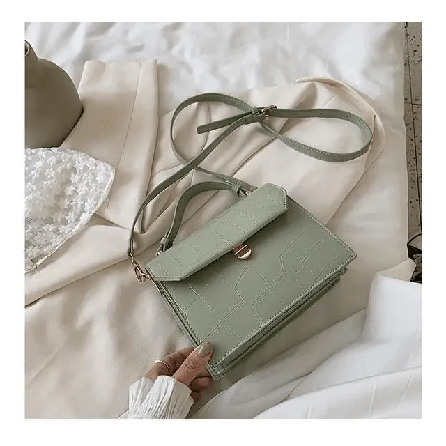 Luxury Snow White Crossbody Bags For Women And Girls Small PU Leather Handbag - Ladies Designer Evening Bags Stevvex