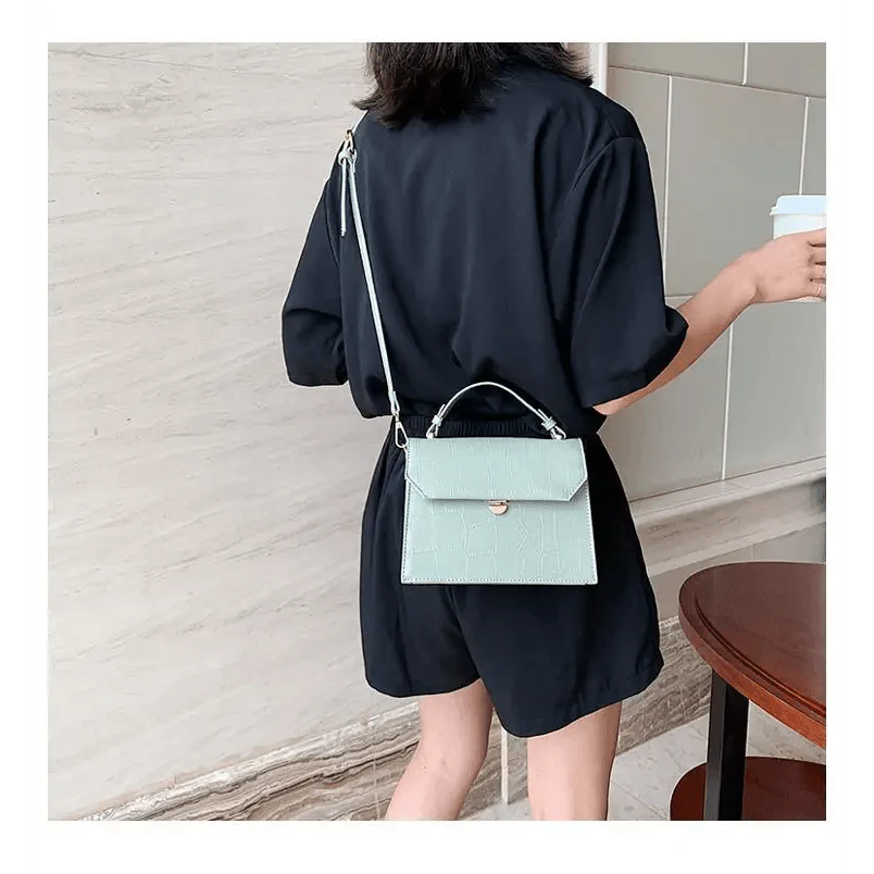 Luxury Snow White Crossbody Bags For Women And Girls Small PU Leather Handbag - Ladies Designer Evening Bags Stevvex