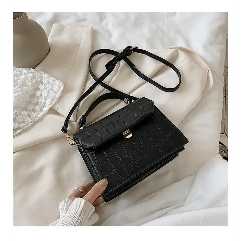 Luxury Snow White Crossbody Bags For Women And Girls Small PU Leather Handbag - Ladies Designer Evening Bags Stevvex