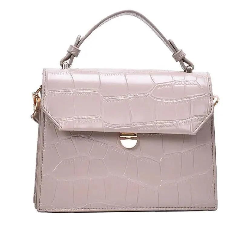 Luxury Snow White Crossbody Bags For Women And Girls Small PU Leather Handbag - Ladies Designer Evening Bags Stevvex