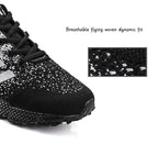 Luxury Sport Mens Sneakers Mesh Breathable Casual Men Shoes Comfortable Non-Slip Shock Absorption Light Outdoor Walking Comfortable Running Sneakers