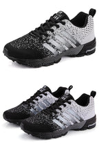 Luxury Sport Mens Sneakers Mesh Breathable Casual Men Shoes Comfortable Non-Slip Shock Absorption Light Outdoor Walking Comfortable Running Sneakers