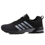 Luxury Sport Mens Sneakers Mesh Breathable Casual Men Shoes Comfortable Non-Slip Shock Absorption Light Outdoor Walking Comfortable Running Sneakers