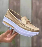 Luxury Spring Comfortable Women's Sneakers Fashion Lace Up Casual Little White Shoes Women Flats Walking Shoes Comfortable Elastic Casual Espadrilles Great Women Gift Stevvex