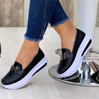 Luxury Spring Comfortable Women's Sneakers Fashion Lace Up Casual Little White Shoes Women Flats Walking Shoes Comfortable Elastic Casual Espadrilles Great Women Gift Stevvex