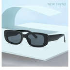 Luxury Square Black Women Retro Vintage Sunglasses Small Rectangle Female Sun Glasses Vintage Design Eyewear