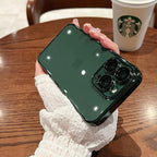 Luxury Square Transparent Case For iPhone  11 Pro Max Mini XR X XS Max 8 7 Plus Silicone Cover Protection Non-Yellowing Shockproof Phone Case for iPhone Elegant Transaprent Design For Iphone Stevvex