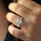Luxury Style Crystal Engagement Ring - Ring Trends For 2021 Fashion Elegant Women Jewelry Wedding Jewelry