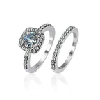 Luxury Style Crystal Engagement Ring - Ring Trends For 2021 Fashion Elegant Women Jewelry Wedding Jewelry