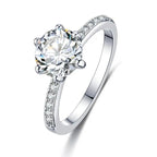 Luxury Style Crystal Engagement Ring - Ring Trends For 2021 Fashion Elegant Women Jewelry Wedding Jewelry
