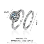 Luxury Style Crystal Engagement Ring - Ring Trends For 2021 Fashion Elegant Women Jewelry Wedding Jewelry