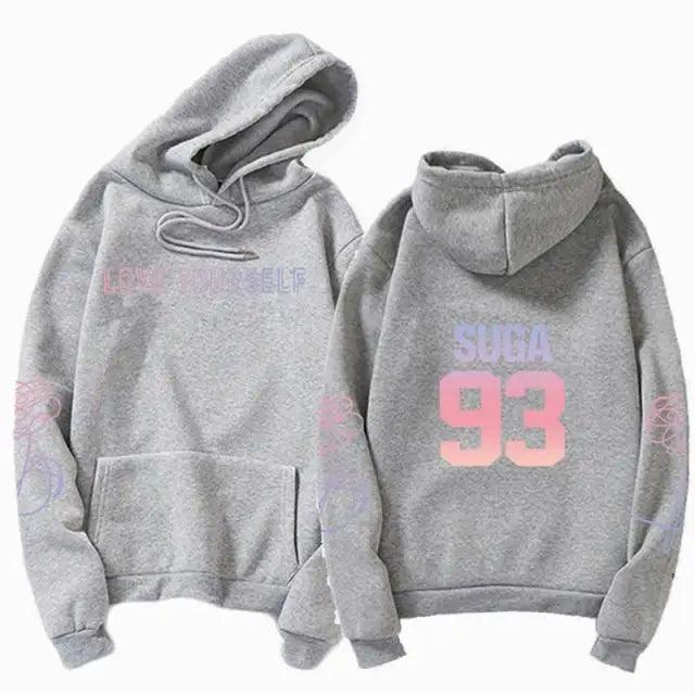 Luxury Unisex Hoodie Hoodies Sweatshirt Love Yourself Hoody Sweatshirt Boys Hoody Hoodies Cool Print Casual Drawstring Warm Winter Stylish Design Hoodie For Men Women Stevvex