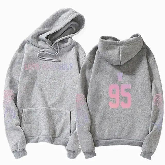 Luxury Unisex Hoodie Hoodies Sweatshirt Love Yourself Hoody Sweatshirt Boys Hoody Hoodies Cool Print Casual Drawstring Warm Winter Stylish Design Hoodie For Men Women Stevvex