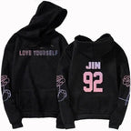 Luxury Unisex Hoodie Hoodies Sweatshirt Love Yourself Hoody Sweatshirt Boys Hoody Hoodies Cool Print Casual Drawstring Warm Winter Stylish Design Hoodie For Men Women Stevvex