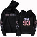 Luxury Unisex Hoodie Hoodies Sweatshirt Love Yourself Hoody Sweatshirt Boys Hoody Hoodies Cool Print Casual Drawstring Warm Winter Stylish Design Hoodie For Men Women Stevvex