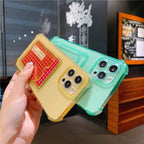 Luxury Wallet Card Pocket Holder Case for IPhone 13 14 Pro Max 12 Mini Minimal IPhone Design Case Slim Fit Thin Protective Soft Shock-Absorbing Wallet Case Stevvex