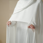 Luxury Wedding Abaya 3-Piece Bridal Abaya Set (MOA044) - SJB-DIAMOND ELITES