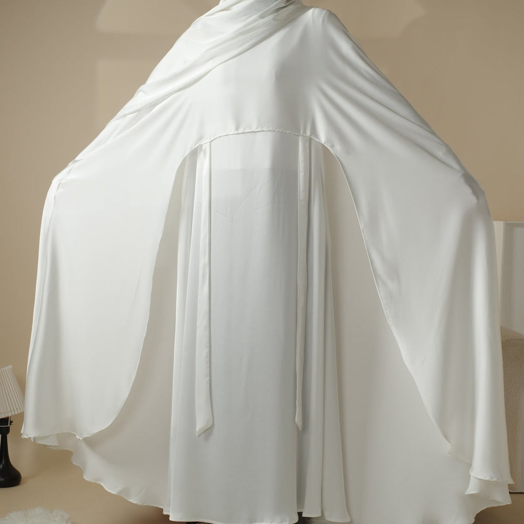 Luxury Wedding Abaya 3-Piece Bridal Abaya Set (MOA044) - SJB-DIAMOND ELITES