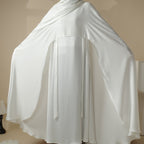 Luxury Wedding Abaya 3-Piece Bridal Abaya Set (MOA044) - SJB-DIAMOND ELITES