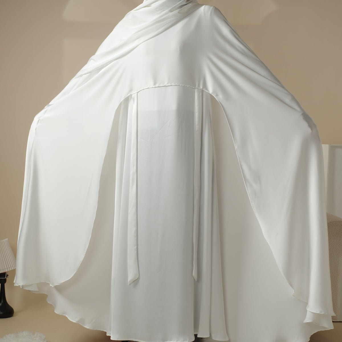 Luxury Wedding Abaya 3-Piece Bridal Abaya Set (MOA044) - SJB-DIAMOND ELITES