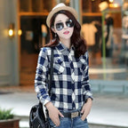 Luxury Winter Warm, Plus Velvet Thicken Plaid Shirt Style Coat Jacket For Women Clothes/Tops/Casual/Jacket/Outerwear For Female Stevvex