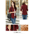 Luxury Winter Warm, Plus Velvet Thicken Plaid Shirt Style Coat Jacket For Women Clothes/Tops/Casual/Jacket/Outerwear For Female Stevvex