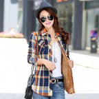 Luxury Winter Warm, Plus Velvet Thicken Plaid Shirt Style Coat Jacket For Women Clothes/Tops/Casual/Jacket/Outerwear For Female Stevvex