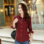 Luxury Winter Warm, Plus Velvet Thicken Plaid Shirt Style Coat Jacket For Women Clothes/Tops/Casual/Jacket/Outerwear For Female Stevvex
