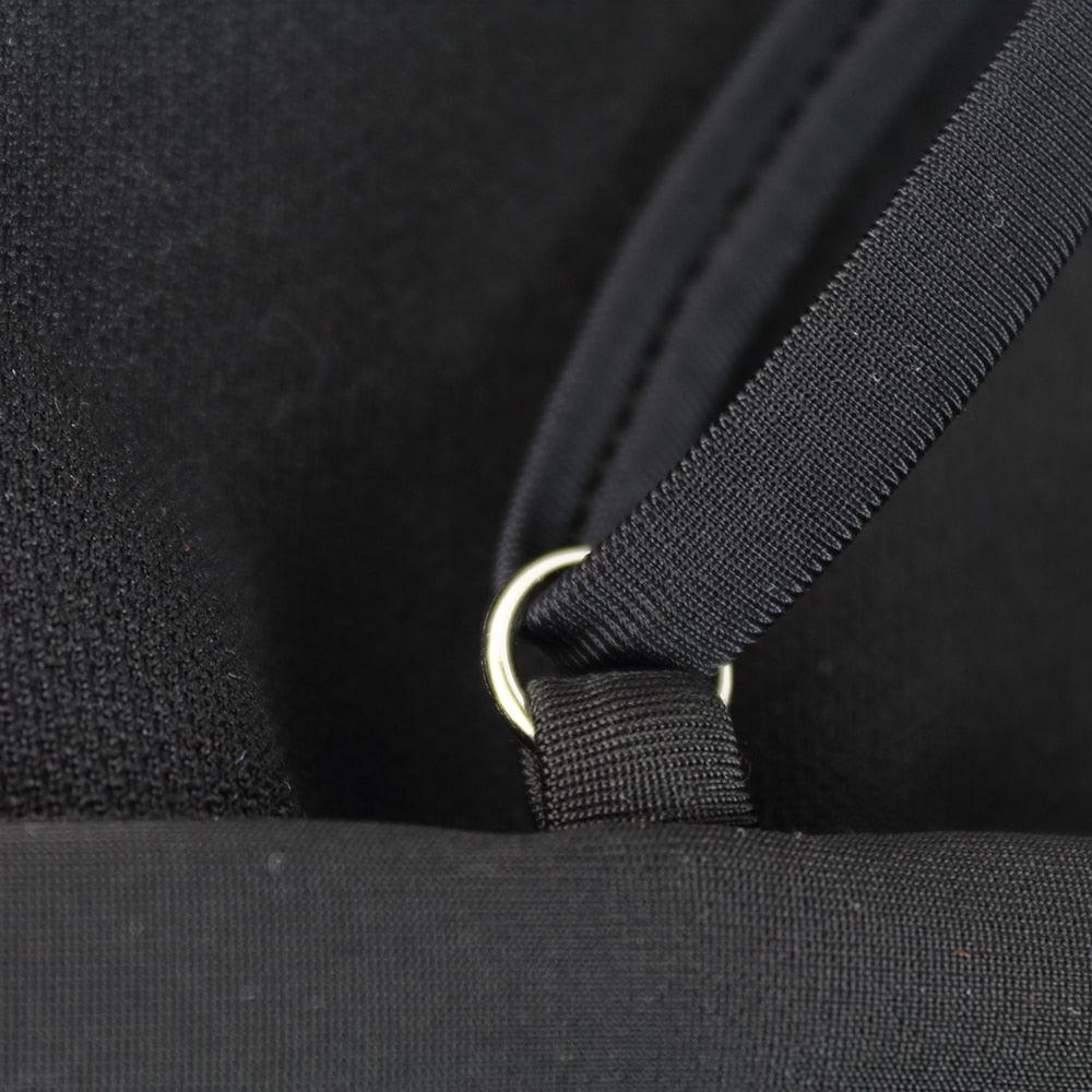 Luxury Women Black Bikini High Waist Swimwear Female 2 Pieces Set Swimsuit Bathing Suit Women Beach Women's High Waisted Bandage Bikini Set Two Piece Push Up Swimsuits Stevvex