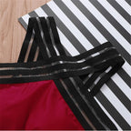 Luxury Women Black Swimsuits Women High Neck One Piece Swimsuits For Women Mesh Bathing Suits Open Back Swimwear One Piece Swimwear For Lady High Neck Bandage Cross Back Swimming Suit Female Holiday Beachwear Stevvex