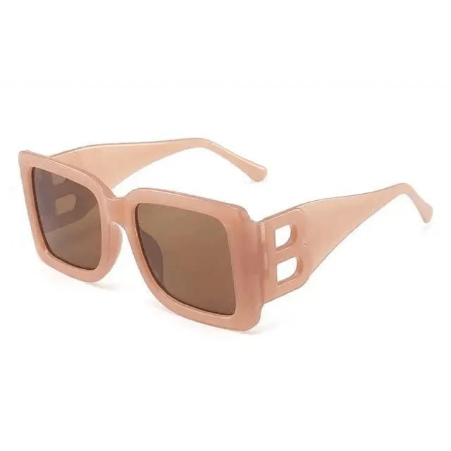 Luxury Women Oversized Square Sunglasses Modern Design Big Frame Fashion Female Sunglasses UV400 Glasses Stevvex