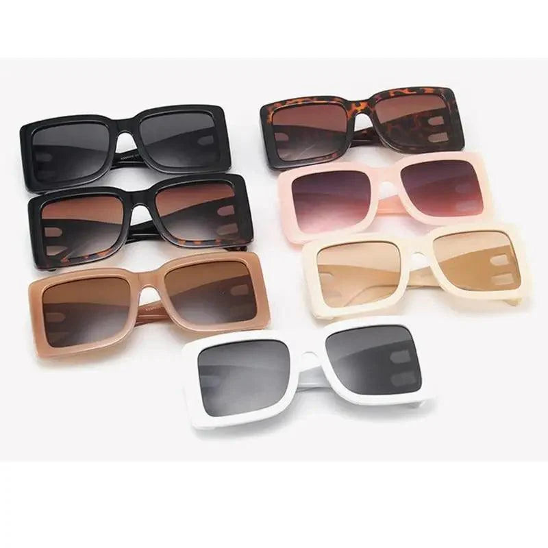 Luxury Women Oversized Square Sunglasses Modern Design Big Frame Fashion Female Sunglasses UV400 Glasses Stevvex