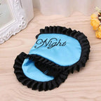 Luxury Women Silk Sleep Eye Mask Soft Ladies Ultra Lightweight Adjustable Strap Eye Mask Night Blindfold Stevvex