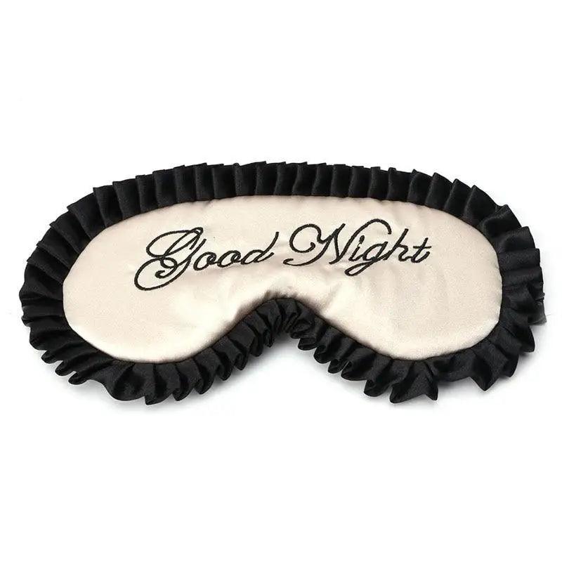 Luxury Women Silk Sleep Eye Mask Soft Ladies Ultra Lightweight Adjustable Strap Eye Mask Night Blindfold Stevvex