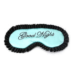 Luxury Women Silk Sleep Eye Mask Soft Ladies Ultra Lightweight Adjustable Strap Eye Mask Night Blindfold Stevvex